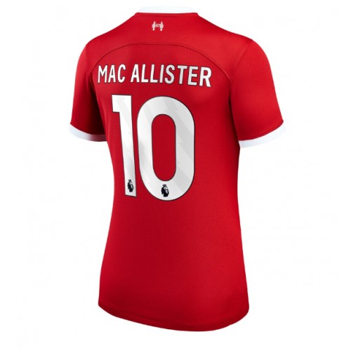 Maillot de foot Liverpool Alexis Mac Allister #10 Domicile Femmes 2023-24 Manches Courte